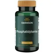 Swanson, Fosfatidilserina, 100 mg, 90 cápsulas blandas