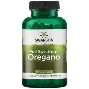 Swanson, Orégano de espectro completo, 450 mg, 90 cápsulas