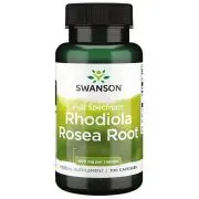 Swanson, Raíz de Rhodiola Rosea de espectro completo, 400mg, 100 cápsulas