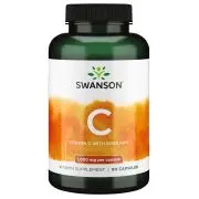 Swanson, C-1000 - Vitamina C con Escaramujo, 1.000 mg, 90 cápsulas