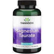 Swanson, Taurato de magnesio, 100 mg, 120 comprimidos