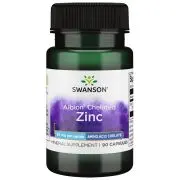 Swanson, Zinc quelado, 30 mg, 90 cápsulas