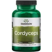 Swanson, Cordyceps, 600mg, 120 cápsulas