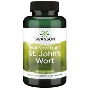 Swanson, Hierba de San Juan de espectro completo, 375 mg, 120 cápsulas