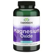 Swanson, Óxido de magnesio, 200 mg, 250 cápsulas