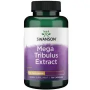 Swanson, Mega Tribulus Extracto, 250mg, 120 cápsulas