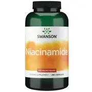 Swanson, Niacinamida, 250 mg, 250 cápsulas