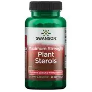 Swanson, Esteroles vegetales, Máxima potencia, 60 cápsulas blandas