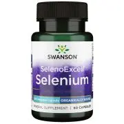 Swanson, Selenoexcell Selenio, 200mcg, 60 cápsulas