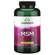Swanson, MSM, 500mg, 250 cápsulas