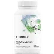 Thorne Research, Acetil-L-Carnitina, 60 cápsulas