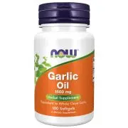 Now Foods, Aceite de Ajo, 1500mg, 100 cápsulas blandas
