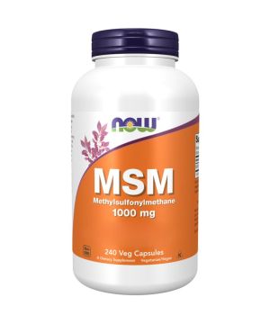 Now Foods, MSM, 1000 mg, 240 cápsulas vegetales