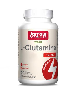 Jarrow Formulas, L-Glutamina, 750mg, 120 cápsulas